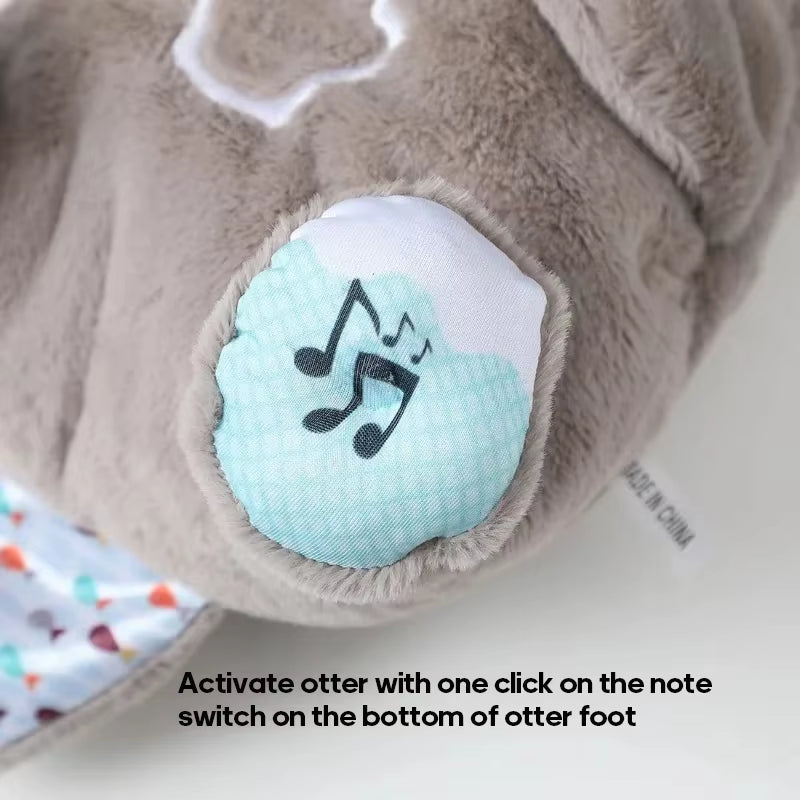 Cuddle Up with Our Sleepy Breathing Bear Plush Toy! 🐻✨ Perfect for soothing your little ones to sleep with music and gentle light! #BabyGift #CozyPlaymate
