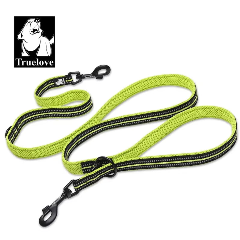 Pet Dog Leash Multi-Function Reflective Hand Free Traction Rope Suitable for Use with Collars and Chest Straps TLL2411