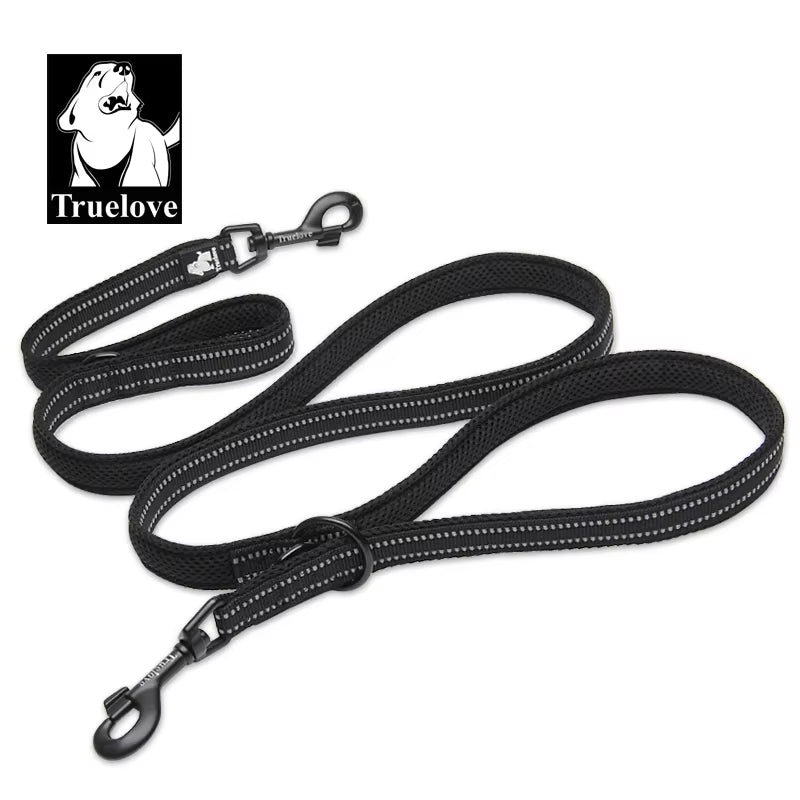 Pet Dog Leash Multi-Function Reflective Hand Free Traction Rope Suitable for Use with Collars and Chest Straps TLL2411