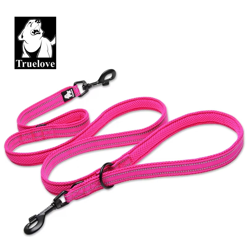 Pet Dog Leash Multi-Function Reflective Hand Free Traction Rope Suitable for Use with Collars and Chest Straps TLL2411