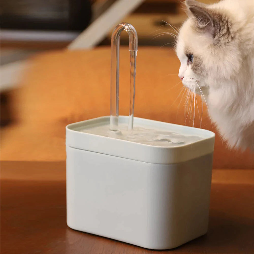 Automatic Cat Water Fountain with USB Electric Filter - 1.5L Recirculating Water Dispenser for Cats